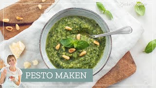 Pesto maken 🌱  LeukeReceptennl [upl. by Ennaylil]