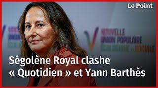 Ségolène Royal clashe « Quotidien » et Yann Barthès [upl. by Muriel]