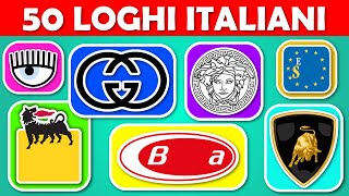 Hai 5 Secondi per Indovinare il Logo Italiano  Quiz Loghi [upl. by Eerual]