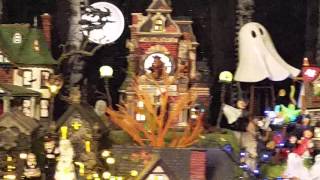 Dept56 Halloween Brians 2016 display [upl. by Enorej]