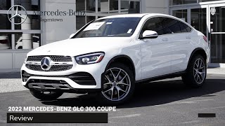 2022 Mercedes Benz GLC 300 Coupe Review  Performance amp Style [upl. by Ecnatsnok]