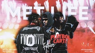 TRAVIS SCOTT  UTOPIA Live  MET LIFE New York 2024  PLAYBOI CARTI  FUTURE Full Event [upl. by Reade]