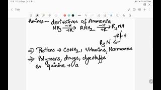 Amines education chemistry httpswwwyoutubecomChemistryeasy1506 [upl. by Harrie]