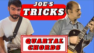 Joe Pass Chord Melody Tricks Quartal Chords [upl. by Tj]