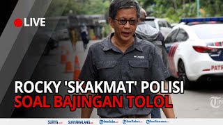 ROCKY GERUNG DIPERIKSA POLISI Skakmat Penyidik soal Ucapan Bajingan Tolol [upl. by Neevan]