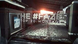 The FAZE5 Top 20 Montage by FaZe Barker  Powered by GFuelEnergy [upl. by Denton]