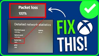 HOW TO FIX PACKET LOSS ON XBOX 2024  Fix Xbox Packet Loss 100 Percent Problem [upl. by Llerdnam331]