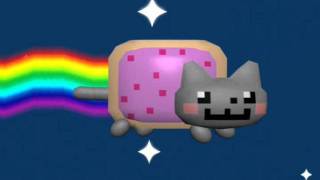 Nyan Cat in 3D Original Anim8or Version [upl. by Ennairek68]