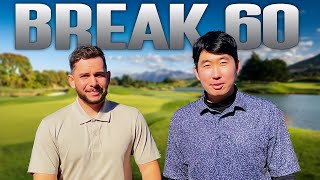 Can Tooms Golf BREAK 60 with Sam Heung Min [upl. by Enidaj112]