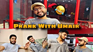 Prank with umair😁youtubeshorts funny lifewithfaaizandwasif lifewithfaaizandwasif sad faizi 👍🏻 [upl. by Yntrok]