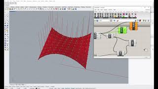 Attractors on Surface in Grasshopper  نقاط الجذب على الاسطح في الجراسهوبر [upl. by Karolina99]