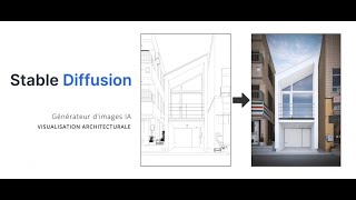 Tuto Stable Diffusion  IA générative pour la Visualisation Architecturale [upl. by Adnilim]