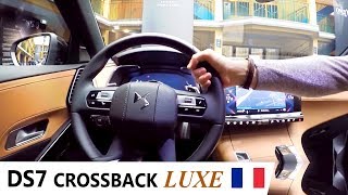 SUPERBE lintérieur LUXE du DS7 CROSSBACK 2020 [upl. by Meehsar517]