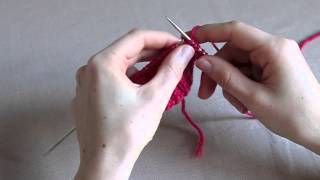 How to Knit Tighter 2x2 Ribbing Tutorial [upl. by Eener]