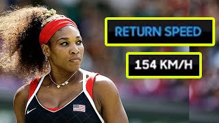 When Serena ENDS The Point Before It Even Starts  Fastest Returns  Serena Williams [upl. by Engeddi582]