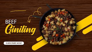 Beef Giniling [upl. by Samalla]