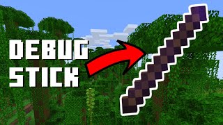 How to Get and Use Debug Stick in Minecraft [upl. by Aihseken]