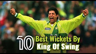 Wasim Akram Top 10 Swing Balls [upl. by Minor]