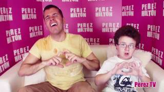 Moves Like JaggerWith Me and Perez Hilton [upl. by Kcirdorb]