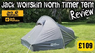 Jack Wolfskin North Timer Tent review  Best Budget wild camping tent New 2024 [upl. by Sharon]