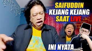 Saifudin Kejang Kejang Saat Live Allah permalukan sipenista agama [upl. by Royall580]