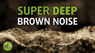 Super Deep Smoothed Brown Noise  12 Hours [upl. by Liahkim777]