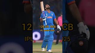 IPL auction 2025 mai रोहित शर्मा बिके 125 cr mai IPL auction2025 crickfact rohitsharma rcb [upl. by Eecak690]