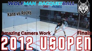 2012 USOPEN HD Finals  Kane vs Rocky  Great Camera Work [upl. by Perni]