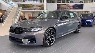 2023 BMW M5 Competition in Alvite Grey [upl. by Thgiwd]