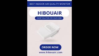 Best Indoor Air Quality Monitor for a Healthier Home  HibouAir indoorair [upl. by Ayekin]