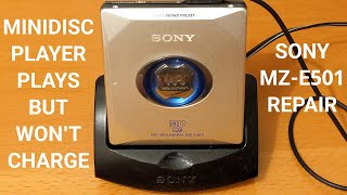 Fixing a noncharging Walkman Minidisc Player [upl. by Aneloj]