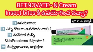 betnovate n in telugu  uses sideeffects precautions  betamethasoneneomycin [upl. by Janie]