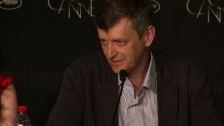 Sergei Loznitsa presents V Tumane at Cannes [upl. by Jauch129]