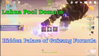 Luhua Pool Domain Hidden Palace of Guizang Formula  Genshin Impact [upl. by Anay]