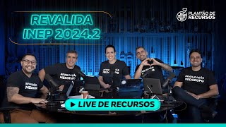 Live de Recursos do MEDGRUPO  Revalida Inep 20242 [upl. by Nosneh848]