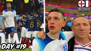 The Moment England Lose to France at 2022 World Cup [upl. by Daven]