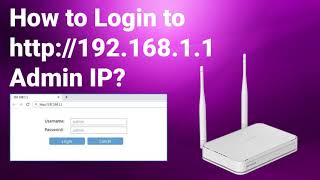 How to Login to http19216811 Admin IP [upl. by Enayr285]