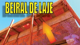 APRENDA FAZER BEIRAL DE LAJE EM BALANÇO DA FORMA CERTA [upl. by Mandler608]