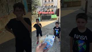 ⚽️Sfida con i miei figli👦🏻rigori5 anni vs 9 annishortvideoyoutubercalcioviralshortclipfyp [upl. by Aikas844]