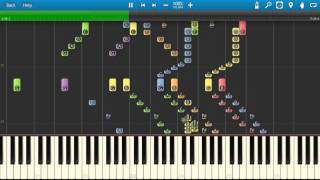 Rossini  The Barber of Seville Piano Tutorial  Synthesia Cover [upl. by Haimes]