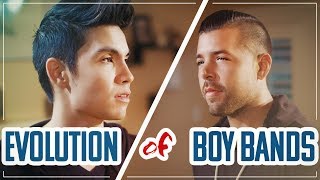 Evolution of Boy Bands MASHUP ft Sam Tsui amp Michael Constantino [upl. by Anoli]