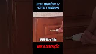 Fecho magnético para portas e armários [upl. by Tjaden232]