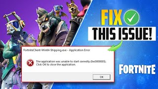 How To Fix the Fortnite client Win64Shippingexe error in Fortnite on PC [upl. by Kress]