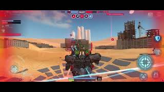 4 VS 4 EXE ASMODEUS robotwarfare gameplay [upl. by Anitsirc210]