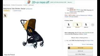 BabyHome Vida Stroller Nectar Review [upl. by Ahsenik]