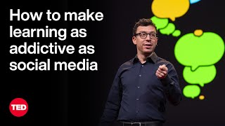 How to Make Learning as Addictive as Social Media  Duolingos Luis Von Ahn  TED [upl. by Ariaet537]