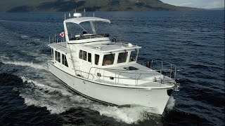 Helmsman Trawlers 38E Pilot House  Calibre Yachts [upl. by Eimrej258]