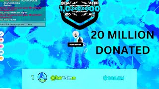 HAZEM GETS TO 1000000000 DONATED 29924 [upl. by Vachell234]