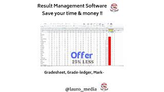 Result Management Software [upl. by Selinda565]