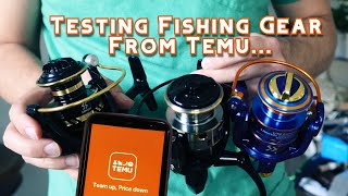 I tested these TEMU fishing reels so you dont have to Giveaway [upl. by Zerline]